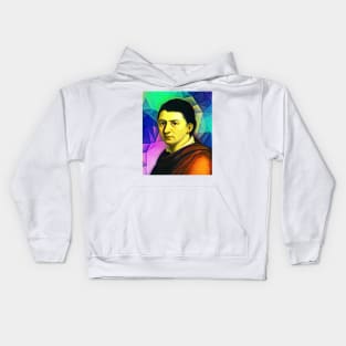 Friedrich Schlegel Portrait | Friedrich Schlegel Artwork 7 Kids Hoodie